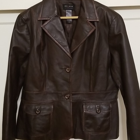 Axcess Jackets & Blazers - Axcess Genuine 100% Leather Jacket